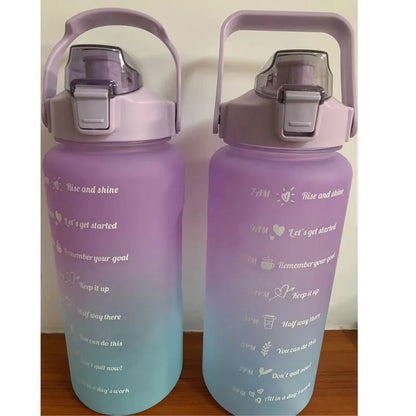 2L Motivational Water Bottle